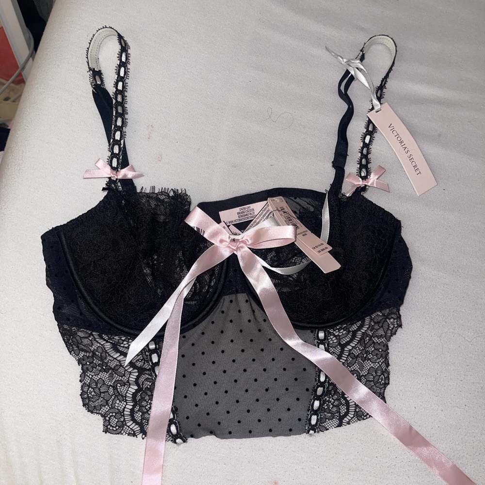 Backless sexy pink ribbon strap oh booster top
